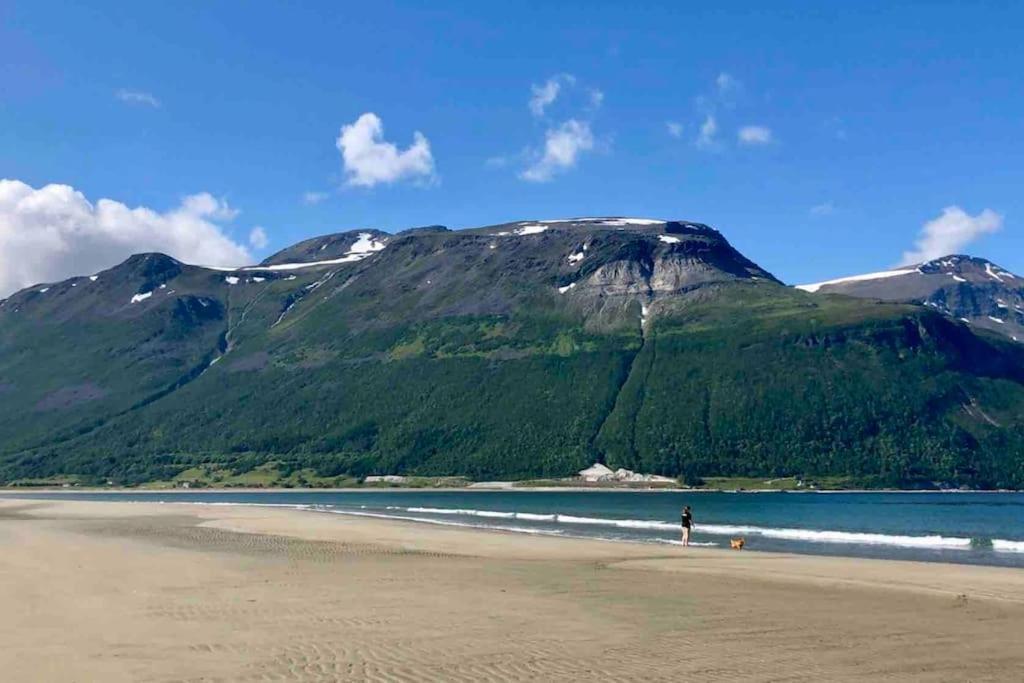 Mountainside Lodge - Breivikeidet ทรอมโซ ภายนอก รูปภาพ